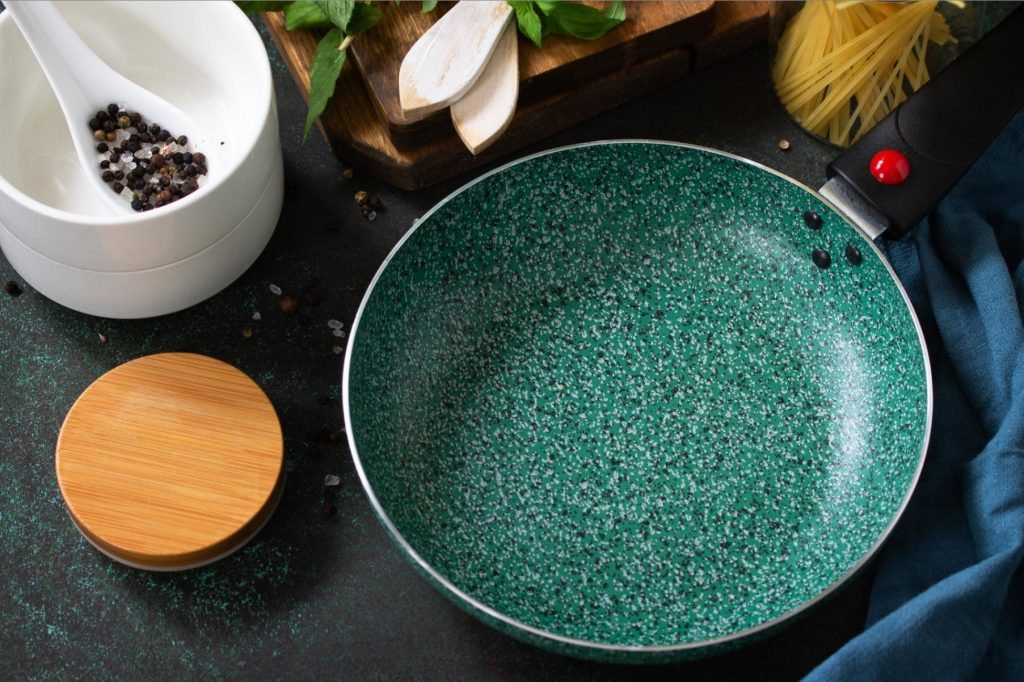 Cast Iron Cookware with Ceramic Coating